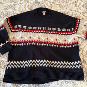 H&M oversized Christmas sweater